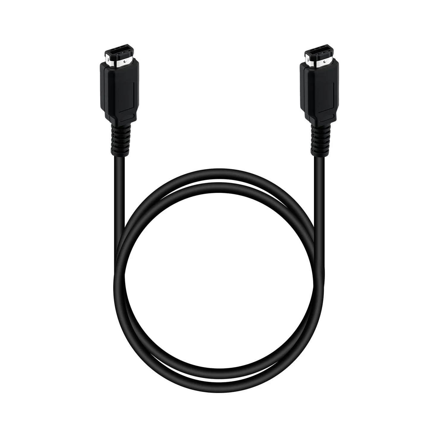 Kabel łączący dla 2 graczy do Gameboy Color (GBC) – kabel połączeniowy 1,2 m do trybu multiplayer – stabilny GBC Connect Cord dla dwóch graczy – czarny