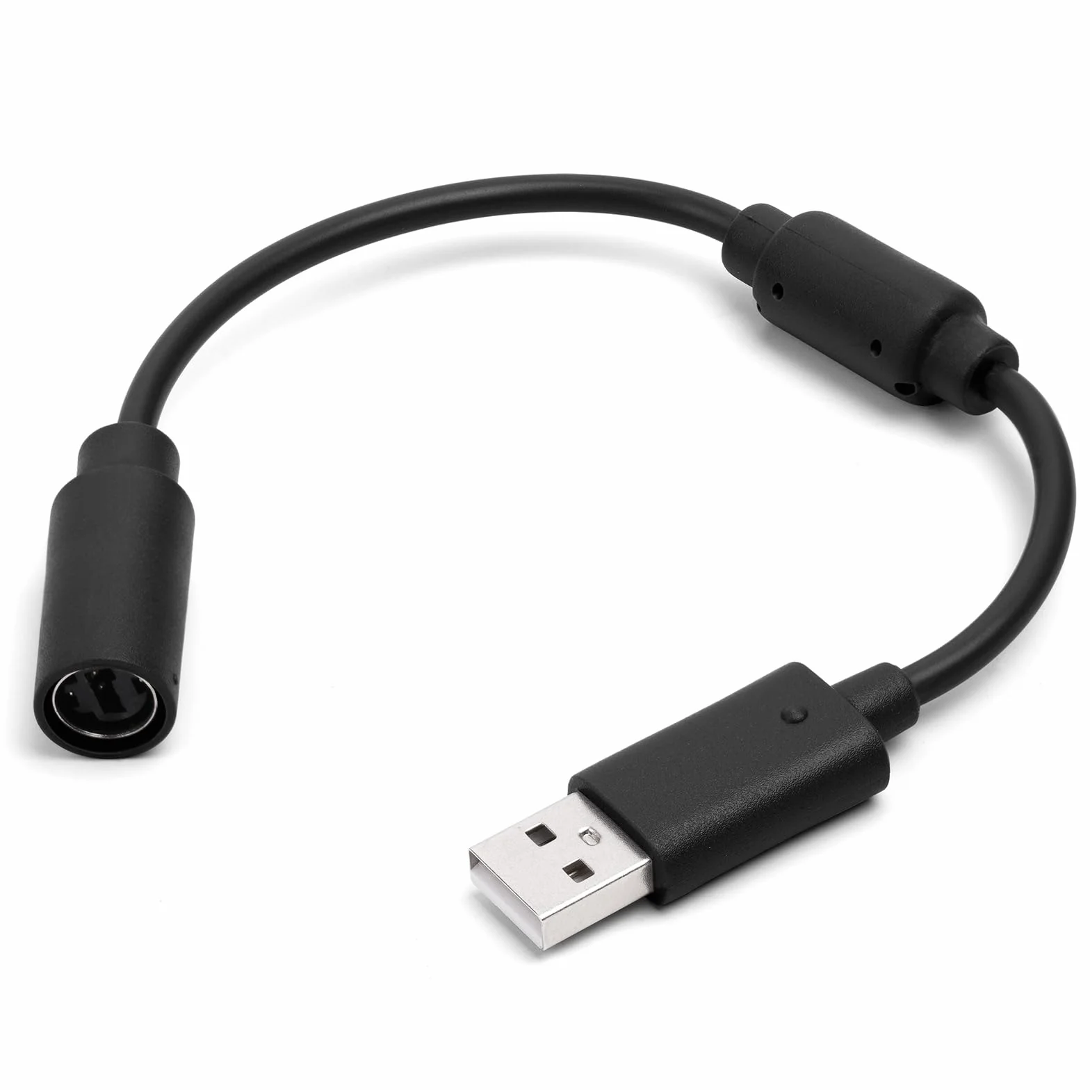 AXFEE Xbox 360 kabel USB, przewodowy kontroler, kabel odrywany, kabel połączeniowy, adapter do kontrolera do Microsoft Xbox 360, akcesoria (czarny)