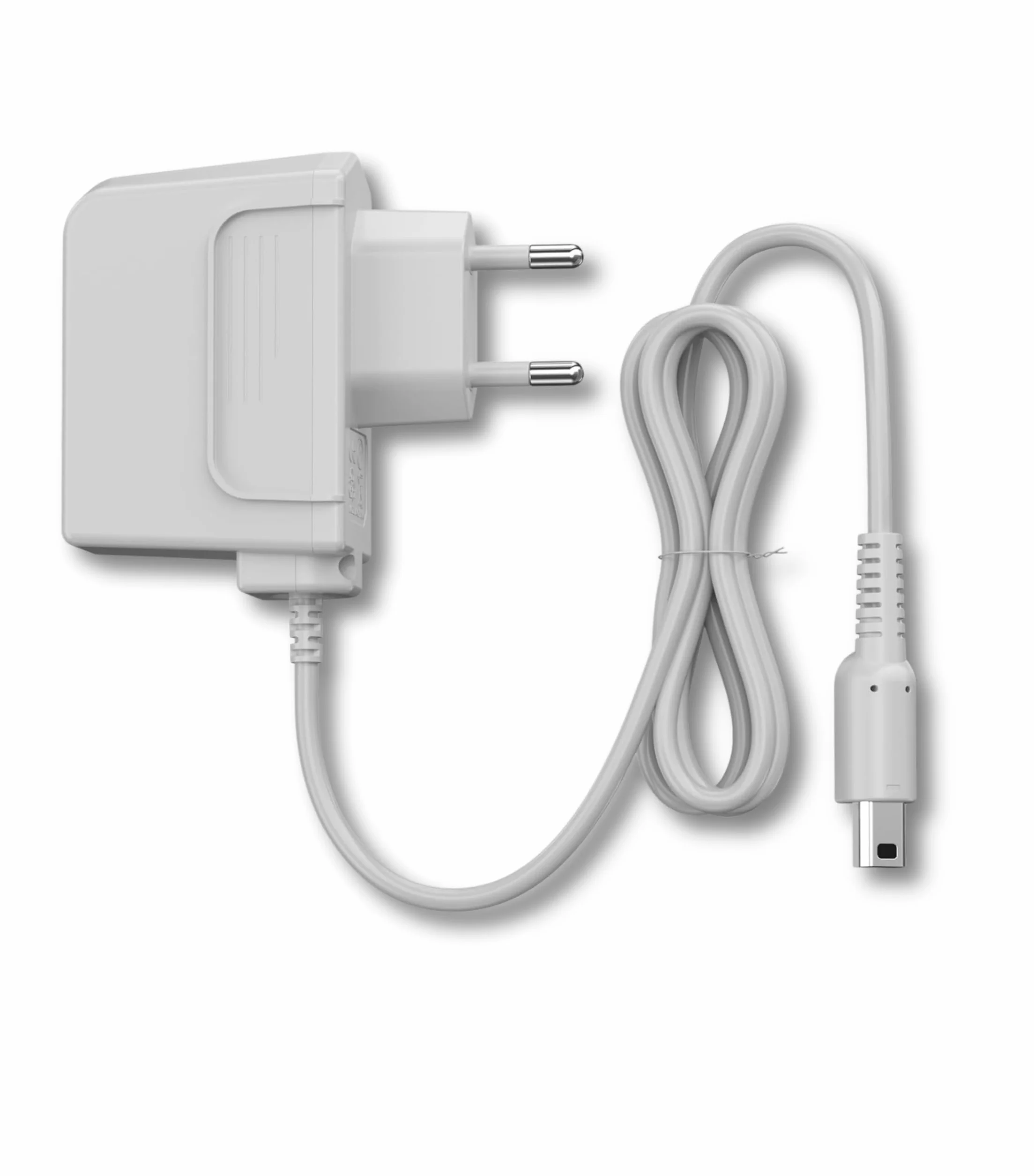 1X Zasilacz kompatybilność z konsoli Nintendo 3DS, DSi, 2DS | Kabel 1 m, wejście 100-240V, wyjście 4,6V 350mAh Charger Power Adapter