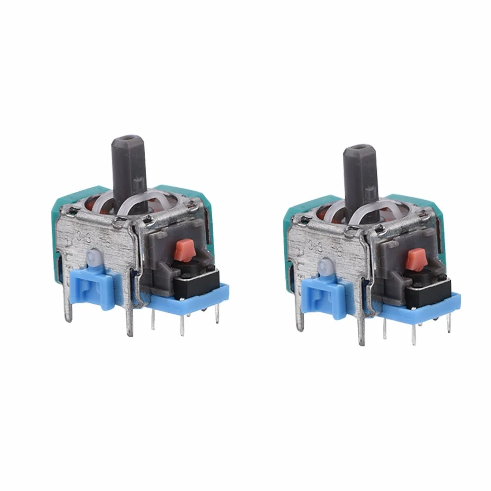 Zamienny joystick kontrolera na .2-częściowy analogowy drążek Wymiana joysticka 3D, zamiennik 3D joysticka analogowy drążek, bezprzewodowy joystick 3D analogowy drążek